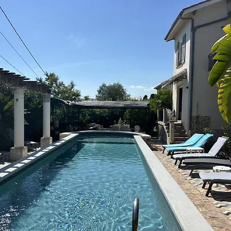 Tres Beau Lumineux Dans Avec Piscine Appartement Juan-les-Pins